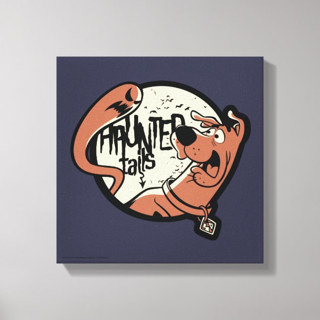 Scooby-Doo "Spuk Schwanz" Leinwanddruck (Vorderseite)