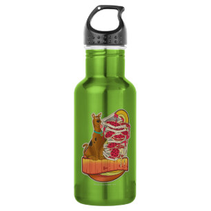 Scooby-Doo Stapel of Pizza "Munchies" Graphic Trinkflasche