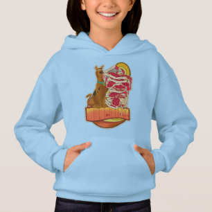 Scooby-Doo   Stapel von Pizza "Munchies" Grafik Hoodie