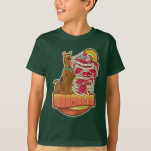 Scooby-Doo Stapel von Pizza "Munchies" Grafik T-Shirt