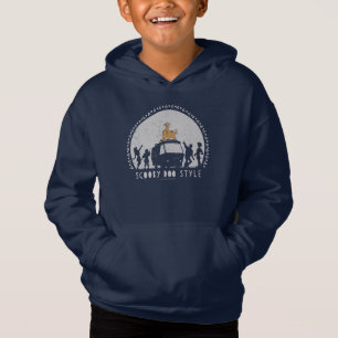 Scooby-Doo Style Tribal Van Silhouette Hoodie