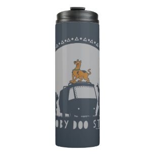 Scooby-Doo Style Tribal Van Silhouette Thermosbecher