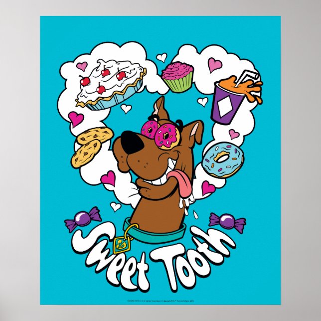 Scooby-Doo "Sweet Tooth" Poster (Vorne)