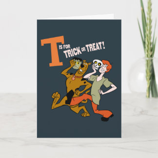 Scooby-Doo | T ist für Trick oder Treat Karte