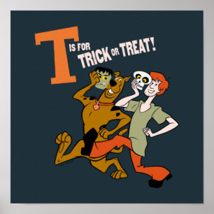 Scooby-Doo   T ist für Trick oder Treat Poster