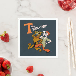 Scooby-Doo   T ist für Trick oder Treat Serviette