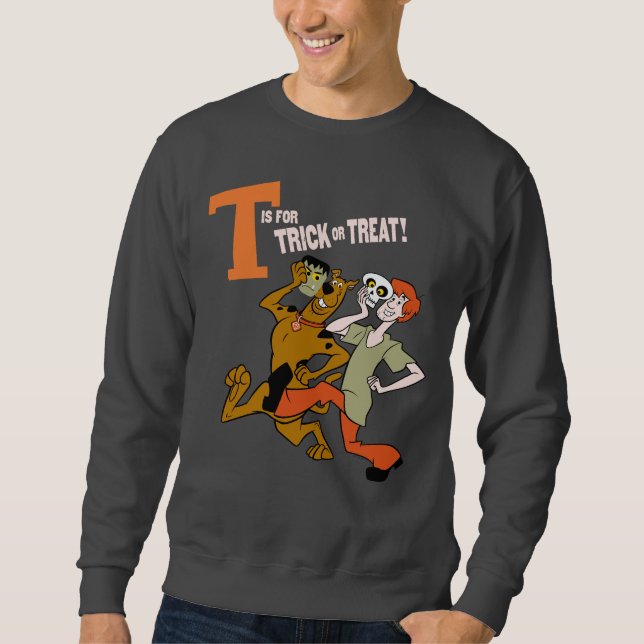 Scooby-Doo | T ist für Trick oder Treat Sweatshirt (Vorderseite)