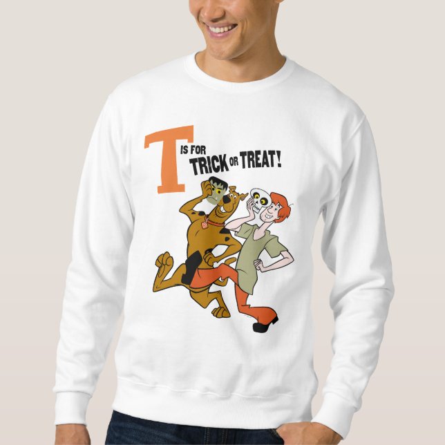 Scooby-Doo | T ist für Trick oder Treat Sweatshirt (Vorderseite)