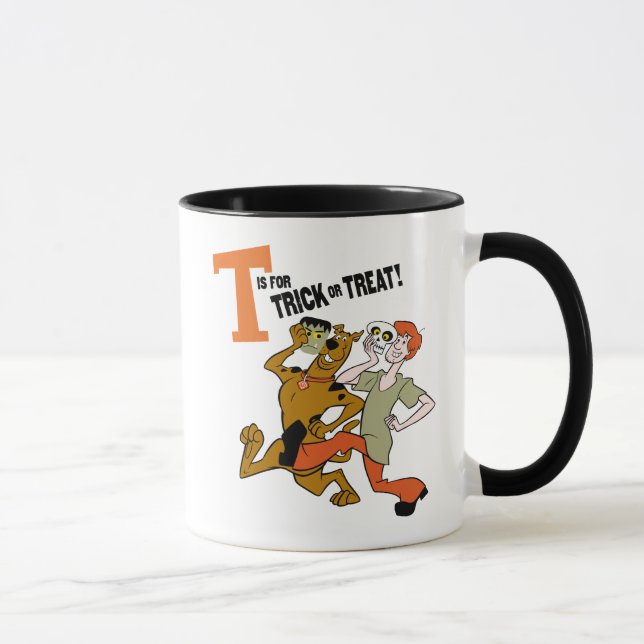 Scooby-Doo | T ist für Trick oder Treat Tasse (Rechts)