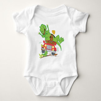 Scooby-Doo T-Rex-Angriff Baby Strampler