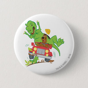 Scooby-Doo T-Rex-Angriff Button