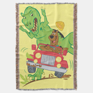Scooby-Doo T-Rex-Angriff Decke