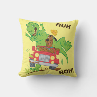 Scooby-Doo T-Rex-Angriff Kissen