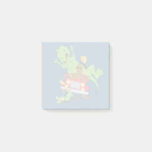 Scooby-Doo T-Rex-Angriff Post-it Klebezettel