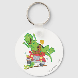 Scooby-Doo T-Rex-Angriff Schlüsselanhänger
