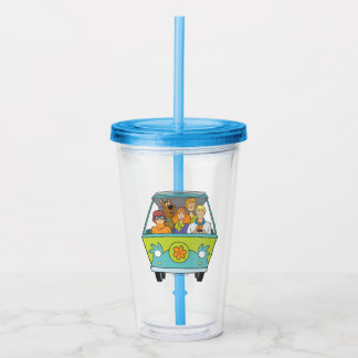 Scooby-Doo & The Gang Mystery Machine Acryltrinkbecher