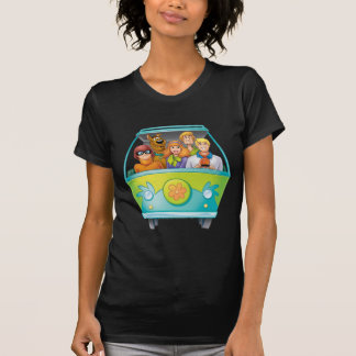 Scooby Doo & The Gang Mystery Machine Airbrush T-Shirt