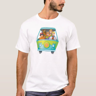 Scooby Doo & The Gang Mystery Machine Airbrush T-Shirt