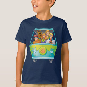 Scooby Doo & The Gang Mystery Machine Airbrush T-Shirt