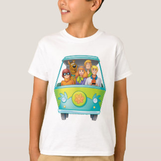 Scooby Doo & The Gang Mystery Machine Airbrush T-Shirt