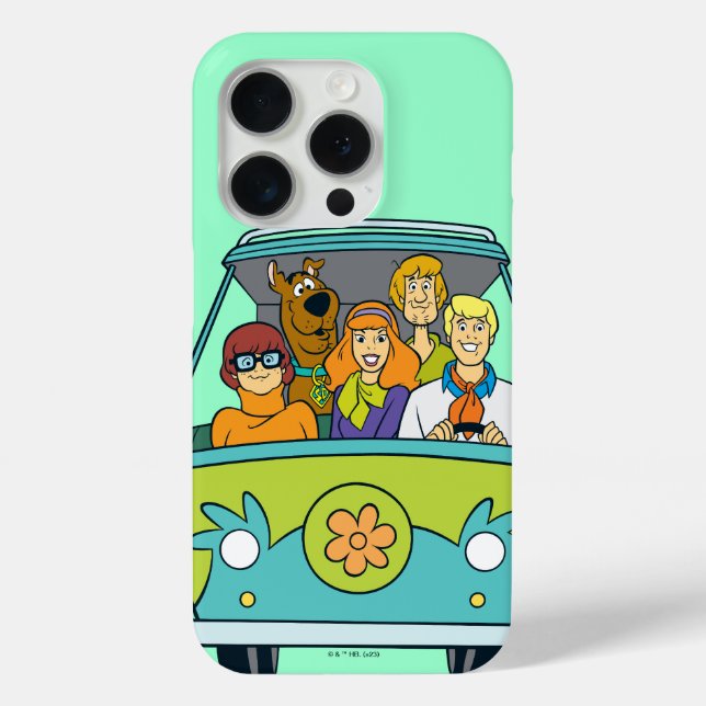 Scooby-Doo & The Gang Mystery Machine Case-Mate iPhone Hülle (Rückseite)