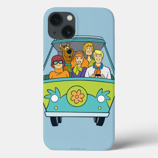 Scooby-Doo & The Gang Mystery Machine Case-Mate iPhone Hülle (Rückseite)