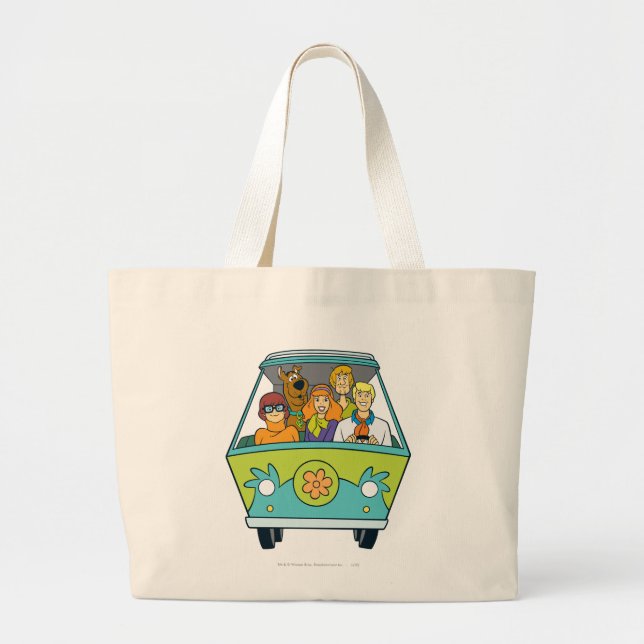 Scooby-Doo & The Gang Mystery Machine Jumbo Stoffbeutel (Vorne)
