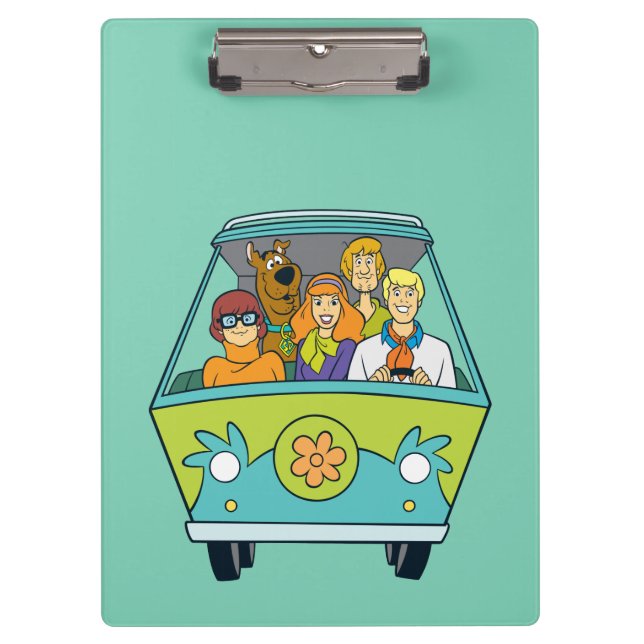 Scooby-Doo & The Gang Mystery Machine Klemmbrett (Vorderseite)