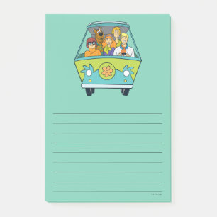 Scooby-Doo & The Gang Mystery Machine Post-it Klebezettel