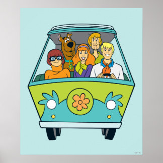 Scooby-Doo & The Gang Mystery Machine Poster