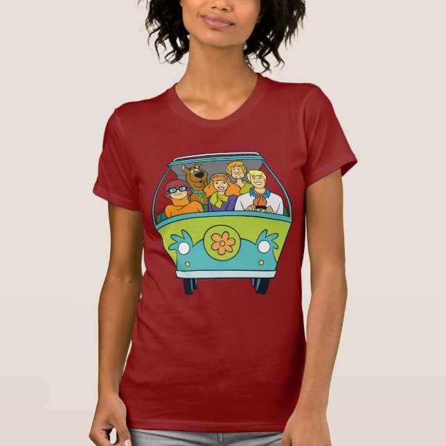 Scooby-Doo & The Gang Mystery Machine T-Shirt (Vorderseite)
