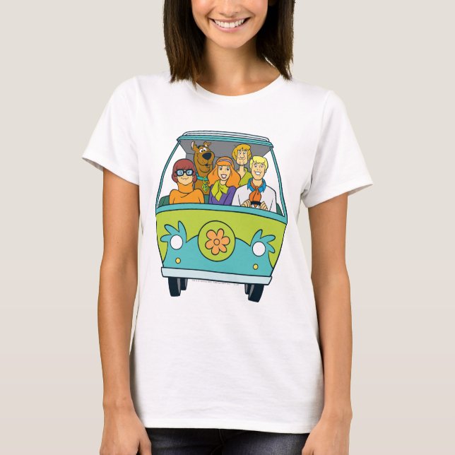 Scooby-Doo & The Gang Mystery Machine T-Shirt (Vorderseite)