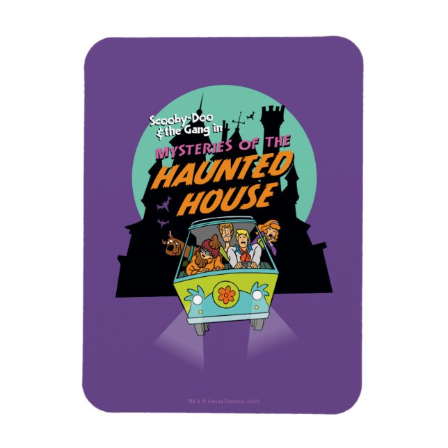 Scooby-Doo "The Haunted House Mysterien" Magnet (Vertikal)