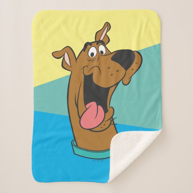 Scooby-Doo Tongue Out Sherpadecke (Vorderseite)