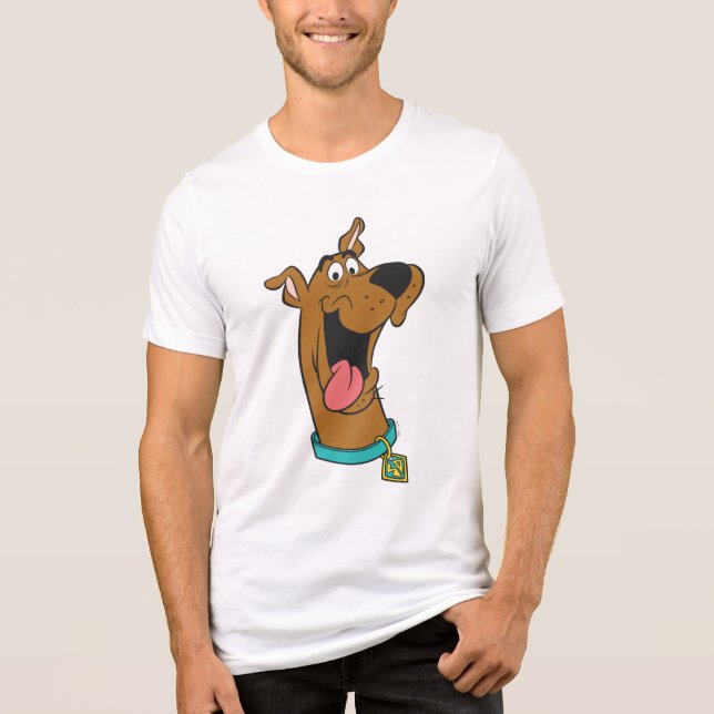 Scooby-Doo Tongue Out Tri-Blend Shirt (Vorderseite)