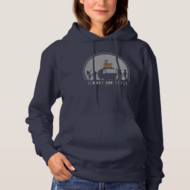 Scooby-Doo Tribal Van Silhouette Hoodie (Vorderseite)