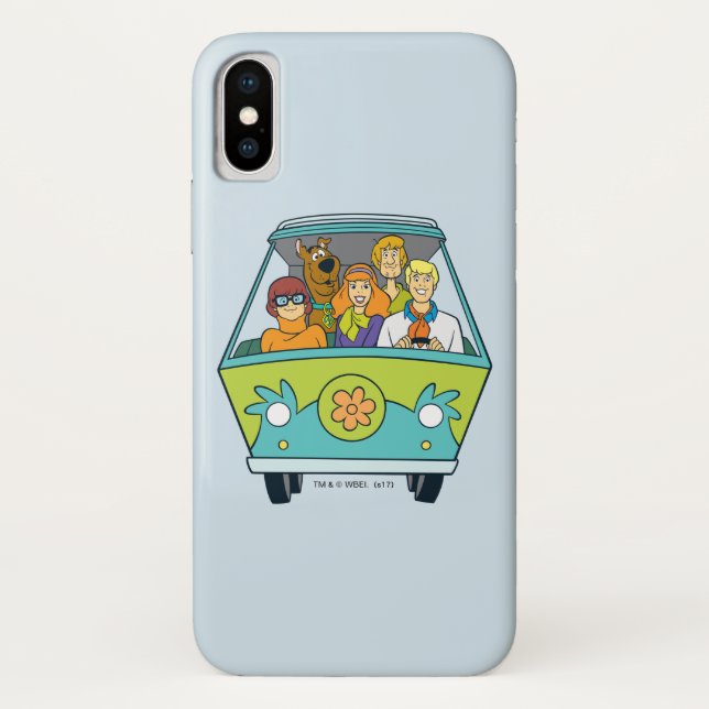 Scooby-Doo u. die Gruppen-Geheimnis-Maschine Case-Mate iPhone Hülle (Rückseite)