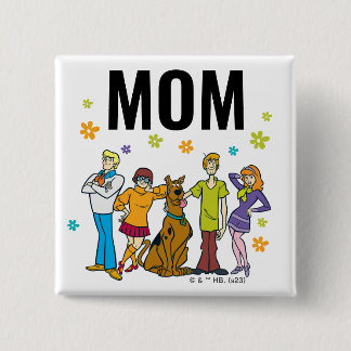 Scooby-Doo und die Gang-Birthday-Kind-Mama Button