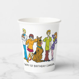 Scooby-Doo und die Gang Groovy zum Geburtstag Pappbecher