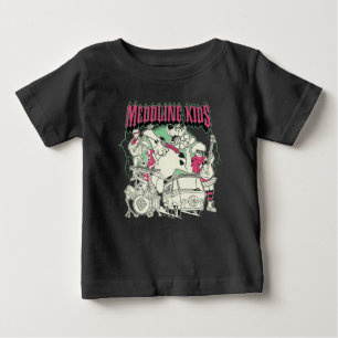 Scooby Doo und die Gang Meddling Kids Punk Band Baby T-shirt