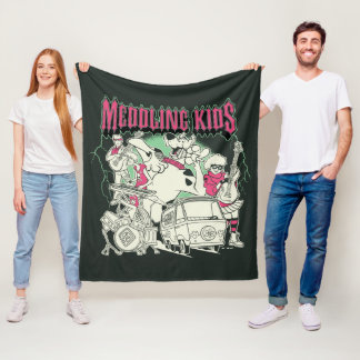 Scooby Doo und die Gang Meddling Kids Punk Band Fleecedecke