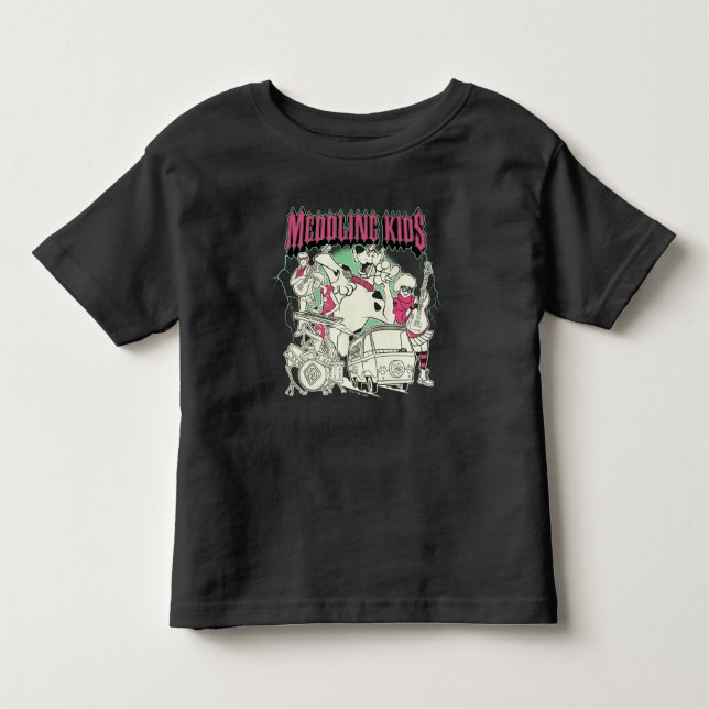 Scooby Doo und die Gang Meddling Kids Punk Band Kleinkind T-shirt (Vorderseite)