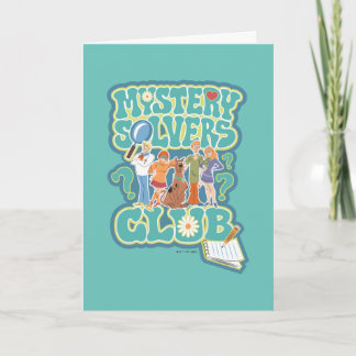 Scooby-Doo und die Gang "Mystery Solvers Club" Karte