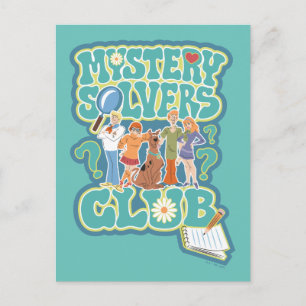 Scooby-Doo und die Gang "Mystery Solvers Club" Postkarte