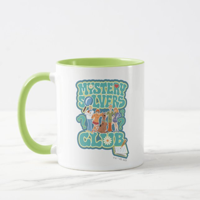 Scooby-Doo und die Gang "Mystery Solvers Club" Tasse (Links)