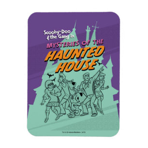 Scooby-Doo und die Gang "Spuk House" Magnet