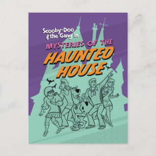 Scooby-Doo und die Gang "Spuk House" Postkarte