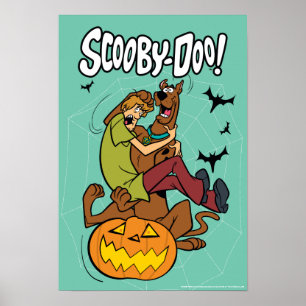 Scooby-Doo und Shaggy Halloween Fright Poster