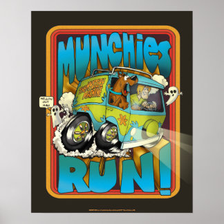 Scooby-Doo und Shaggy "Munchies Run!" Poster