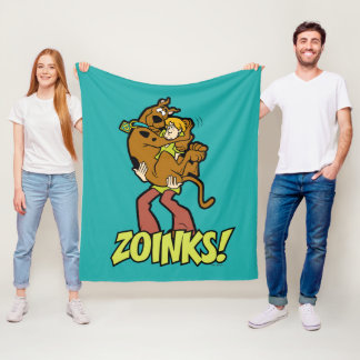 Scooby-Doo und Shaggy Zoinks! Fleecedecke